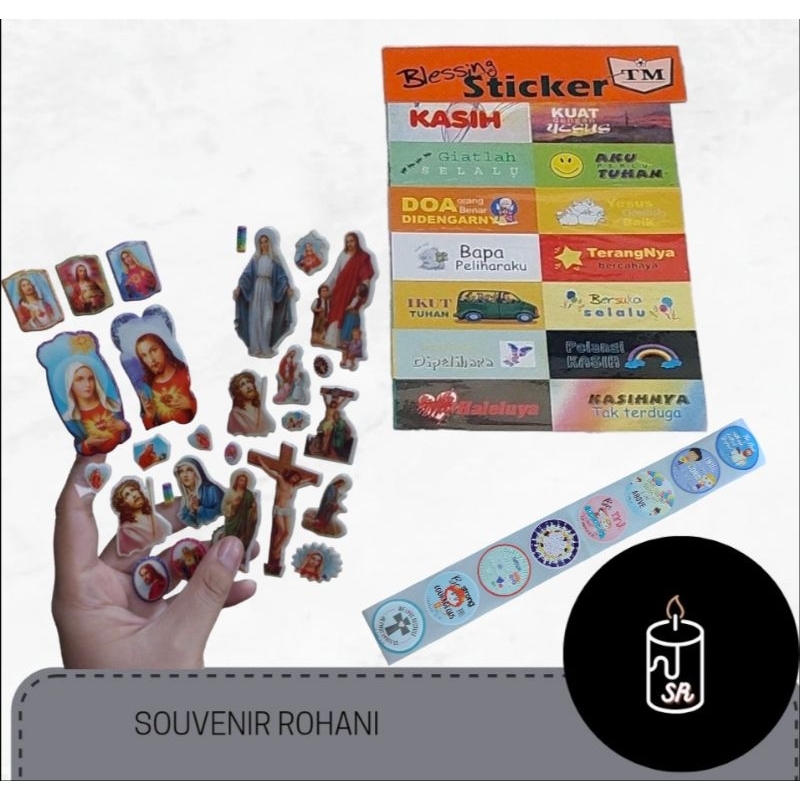 

PAKET HEMAT STIKER REWARD ANAK SEKOLAH MINGGU STICKER BIBEL SOUVENIR ROHANI KRISTEN KATOLIK BIBLE