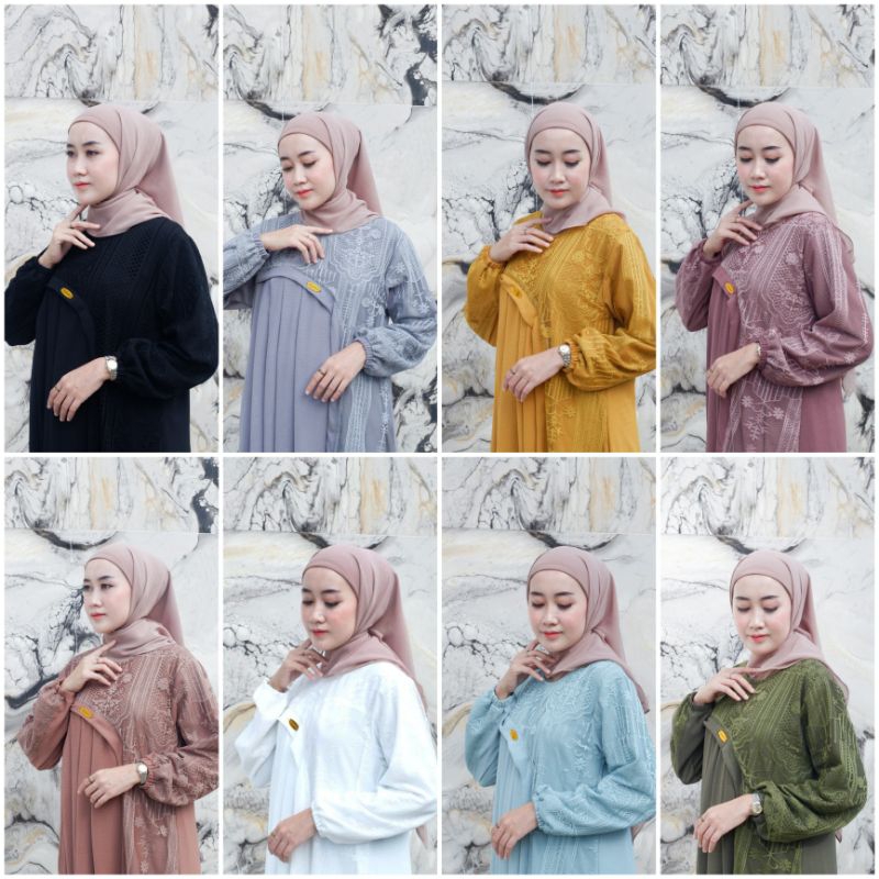 Dress malika 3/Baju lebaran/Dress kondangan