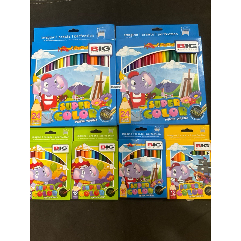 

BIG super color pensil warna