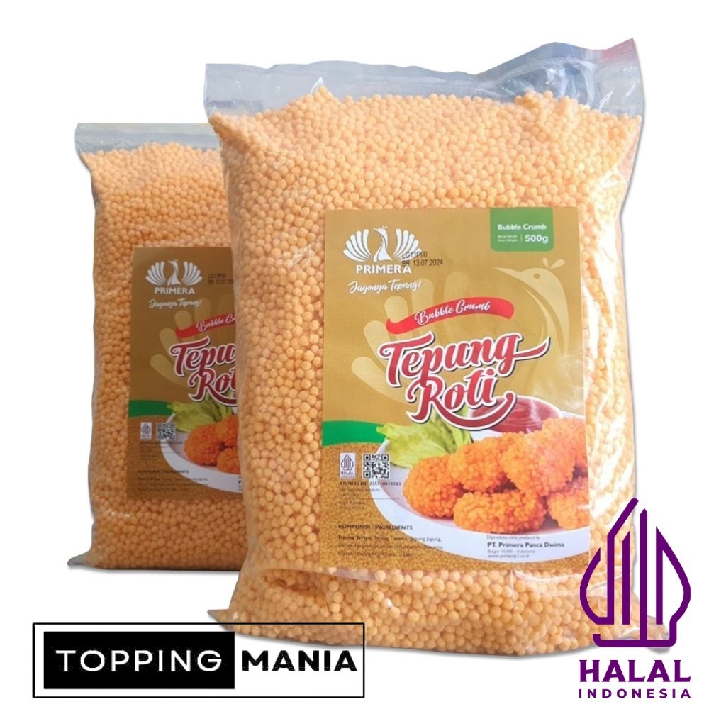 

Bubble Crumb Tepung Roti Nugget Halal - 500gr