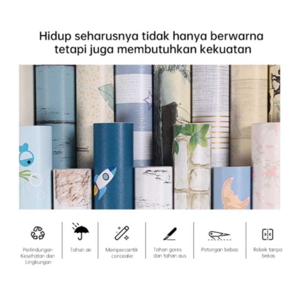 Walpaper Dinding / Walpaper dinding dekorasi / Walstiker / Walpaper