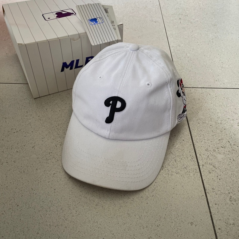 LIMITED EDITION MLB MICKEY WHITE CAP FULLSET