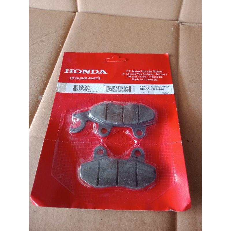 Kampas Rem Depan Supra x 125