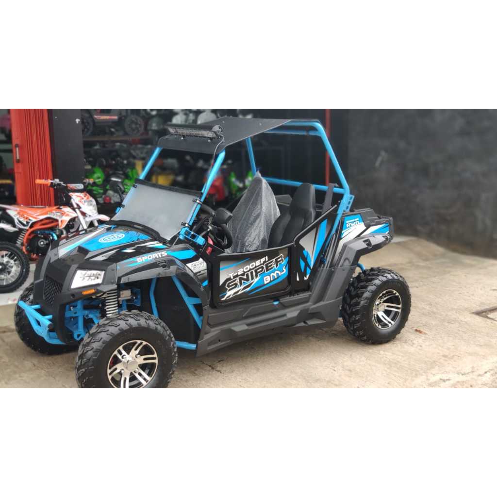 UTV 200CC MATIC 4X2 EFI Injeksi UTV 200cc AT Ring 10 Mesin 4Tak 200cc