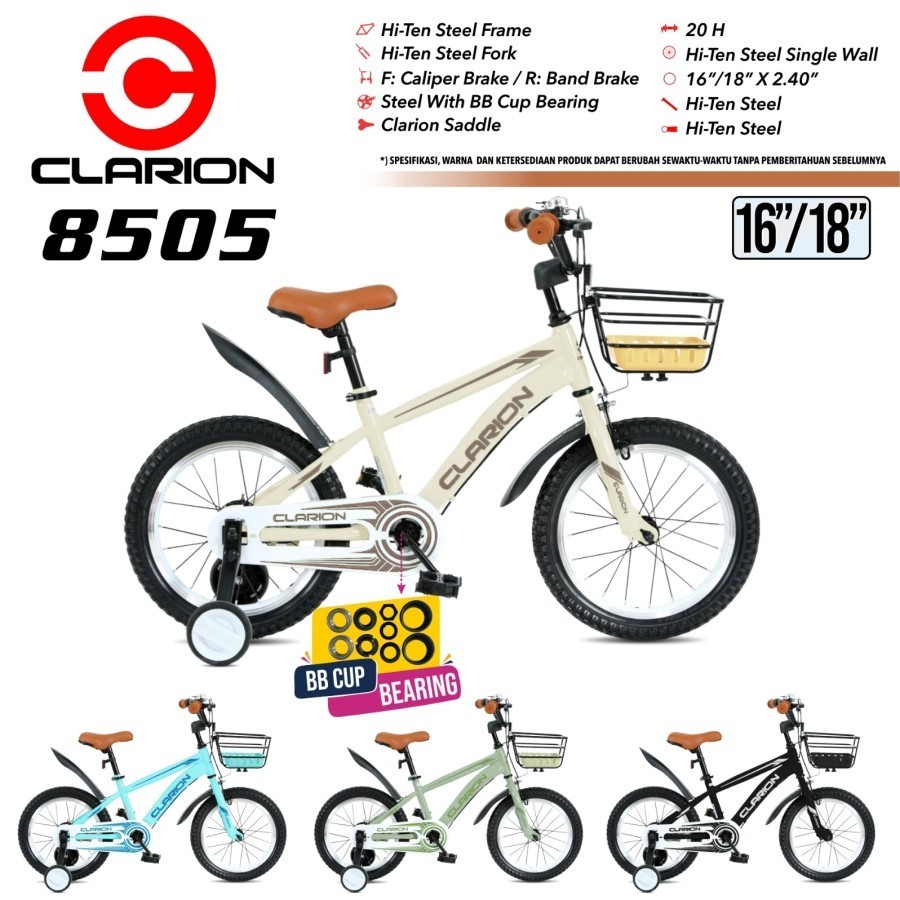 SEPEDA ANAK BMX 16 CLARION 8505