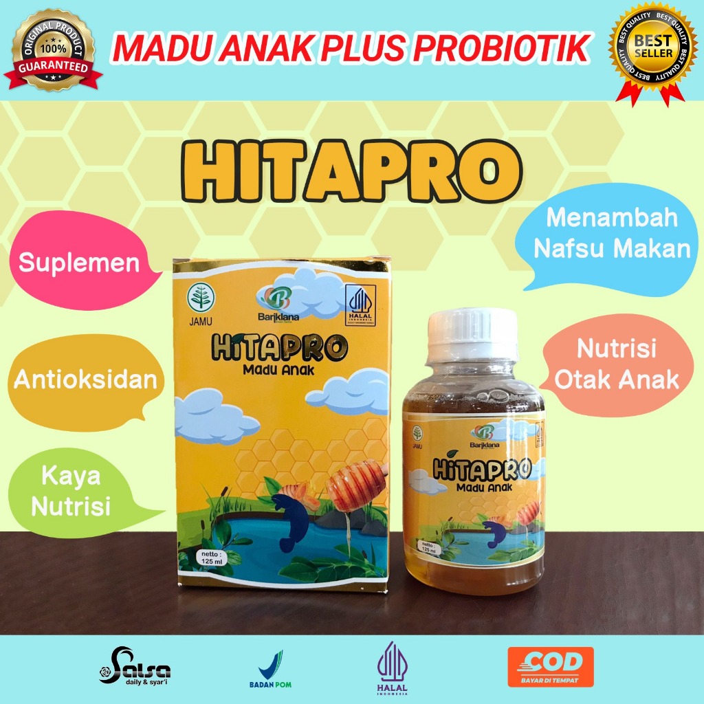 

Madu Best Seller | Penambah Nafsu Makan | Madu Anak Hitapro