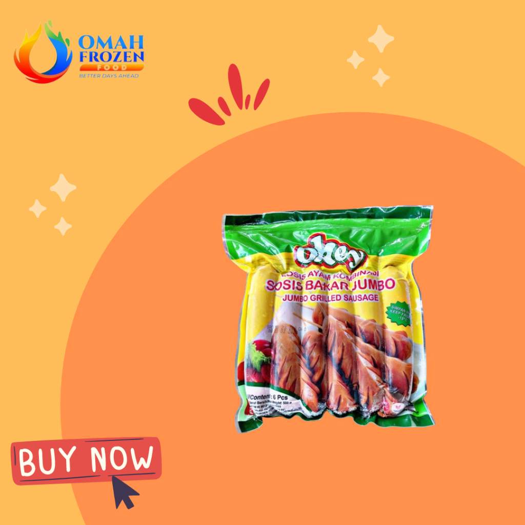 

Okey Sosis Bakar Long 500gr