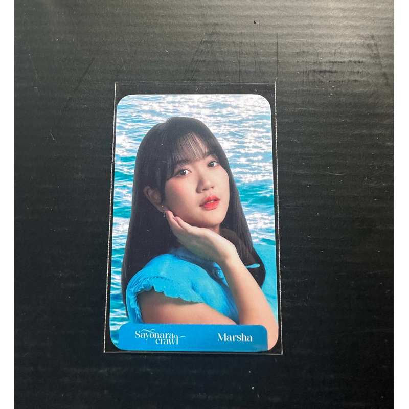 Photocard MARSHA JKT48 Sayonara Crawl Ofc