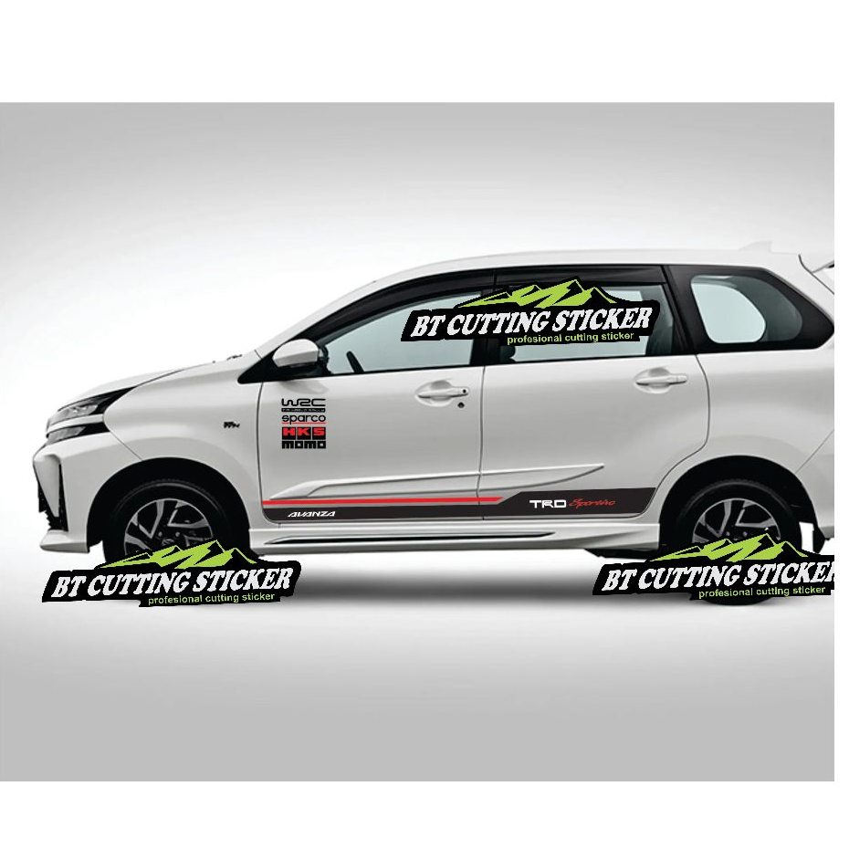 stiker mobil toyota avanza stiker list mobil avanza cutting stiker variasi mobil avanza stiker avanz