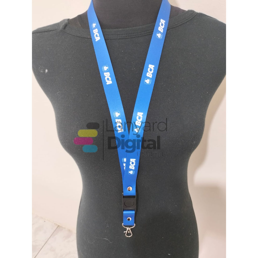 Tali ID Card / Tali Lanyard printing BCA
