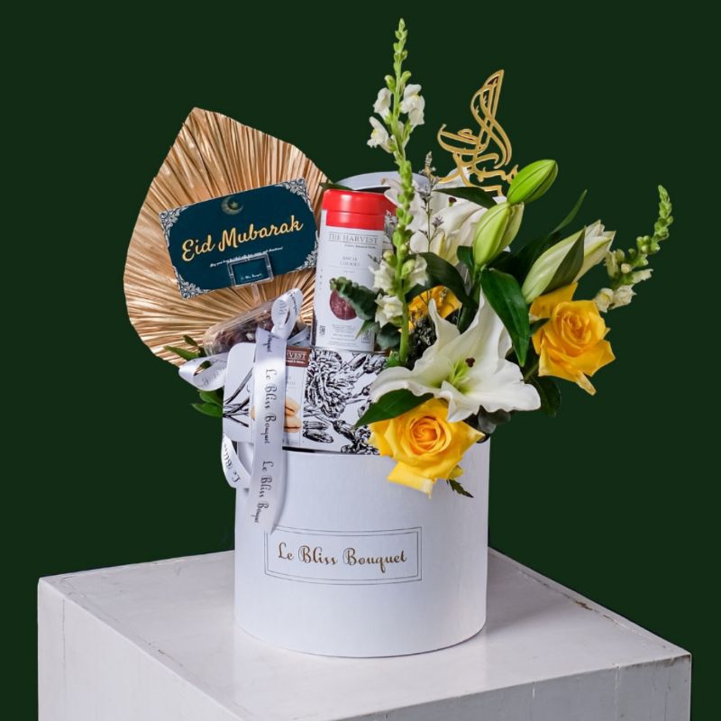 

Le Bliss Bouquet | Eid Fitr Blooming Box Hamper | Kado hadiah hari raya idul fitri gift corporate