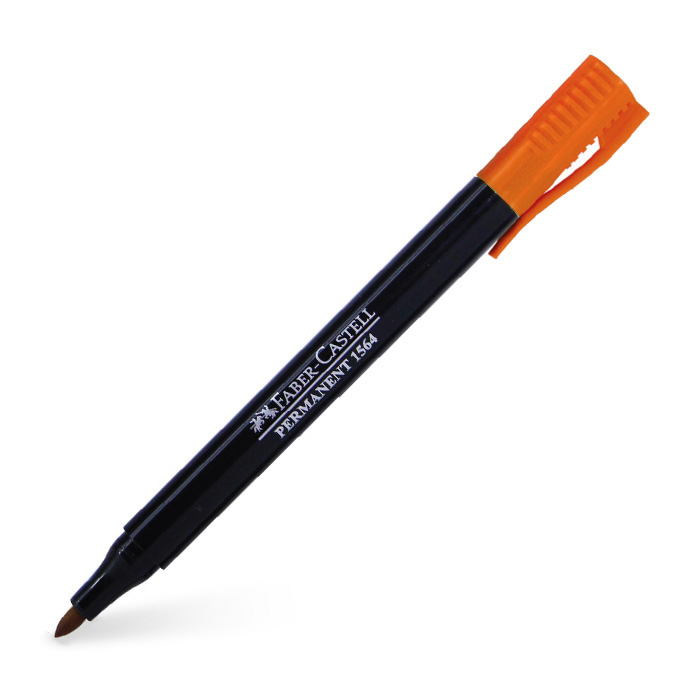 

SPIDOL WARNA / PERMANENT MARKER / SLIM MARKER / CREATIVE MARKER FABER CASTELL / SPIDOL FABER CASTELL 1564 ORANGE