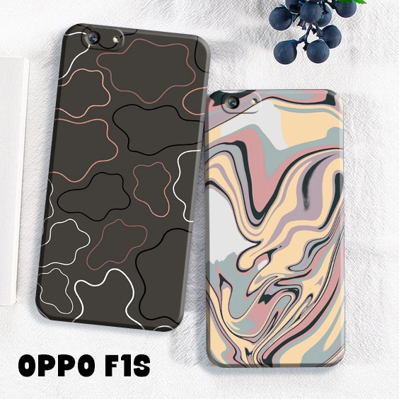 Case Hp - Oppo F1S  - Casing Hp - Oppo F1S - External_acc - Case Motif Marble Abstrak  - Fashion Cas