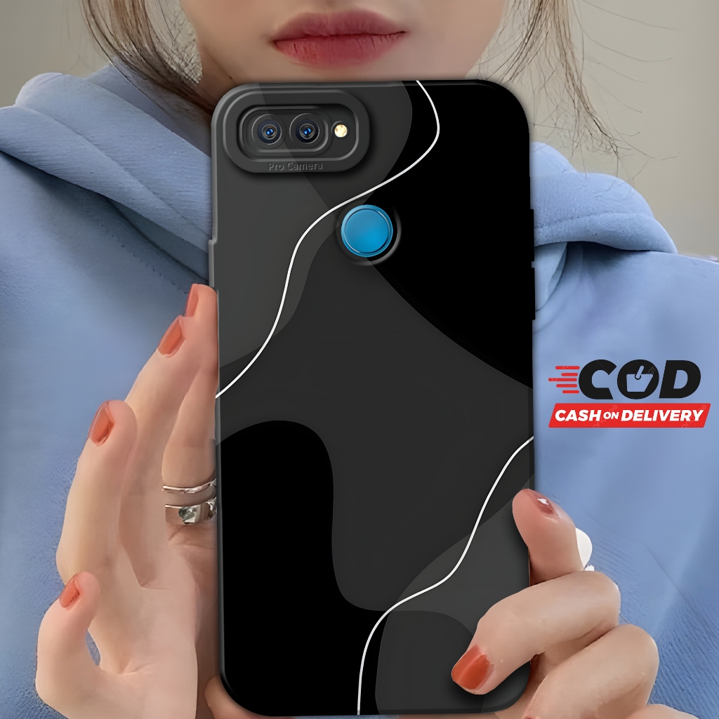 {ALD133} Soft Case Oppo A5S A7 A12 A11K - Fashion Case Motif Abstrak - Softcase Pro Camera Oppo - Ca