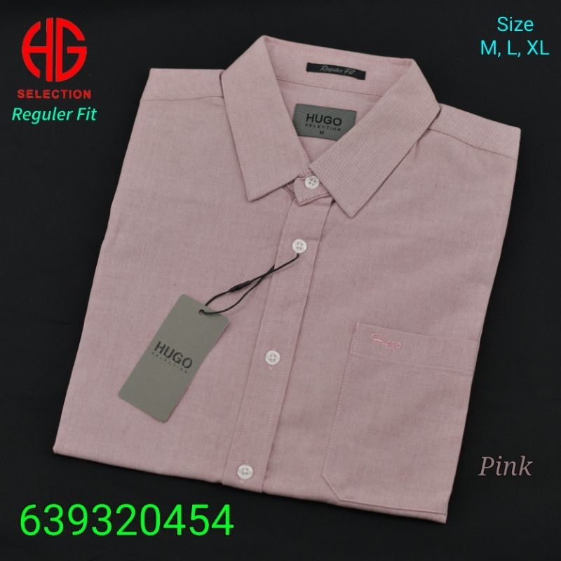 Kemeja Pria Lengan Pendek Hugo Selection 639320454
