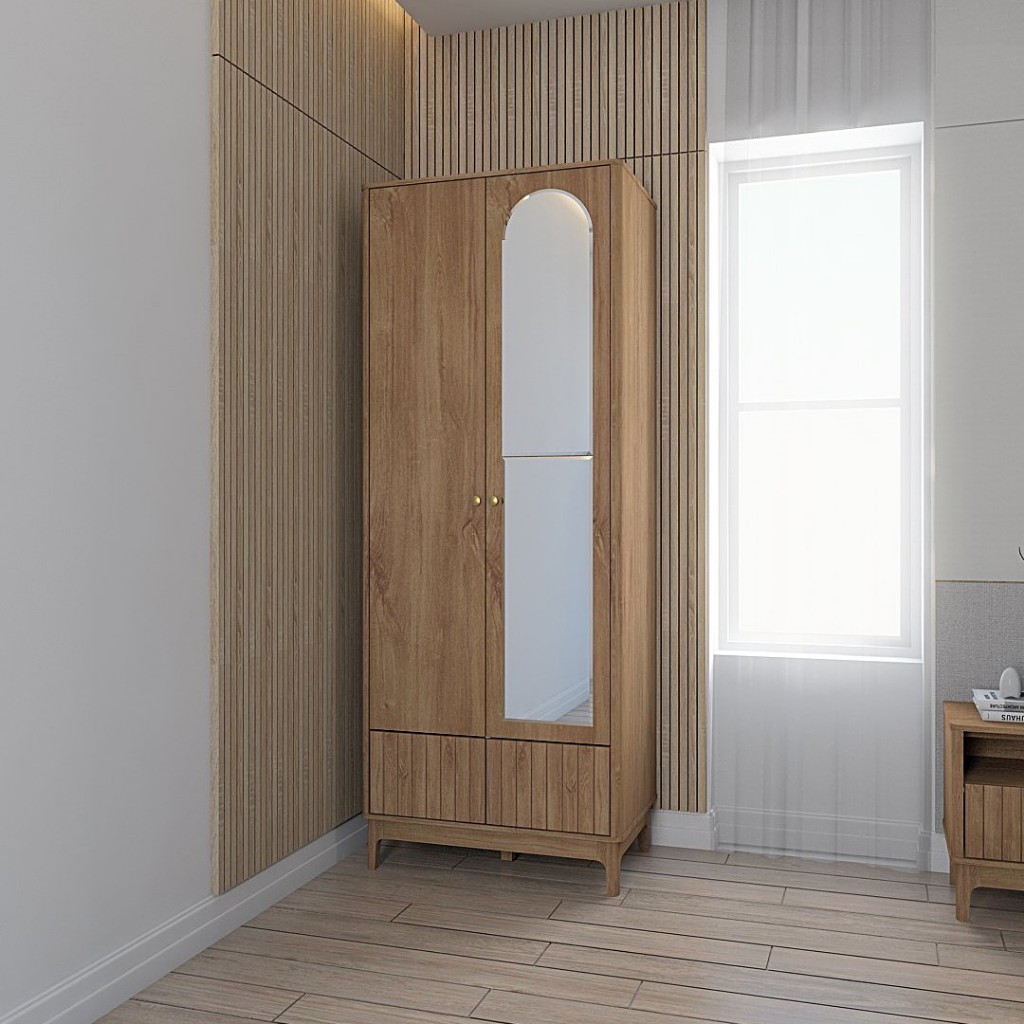 AVANTI FURNITURE MONZA LP 200 (Lemari Pakaian 2 Pintu Premium)