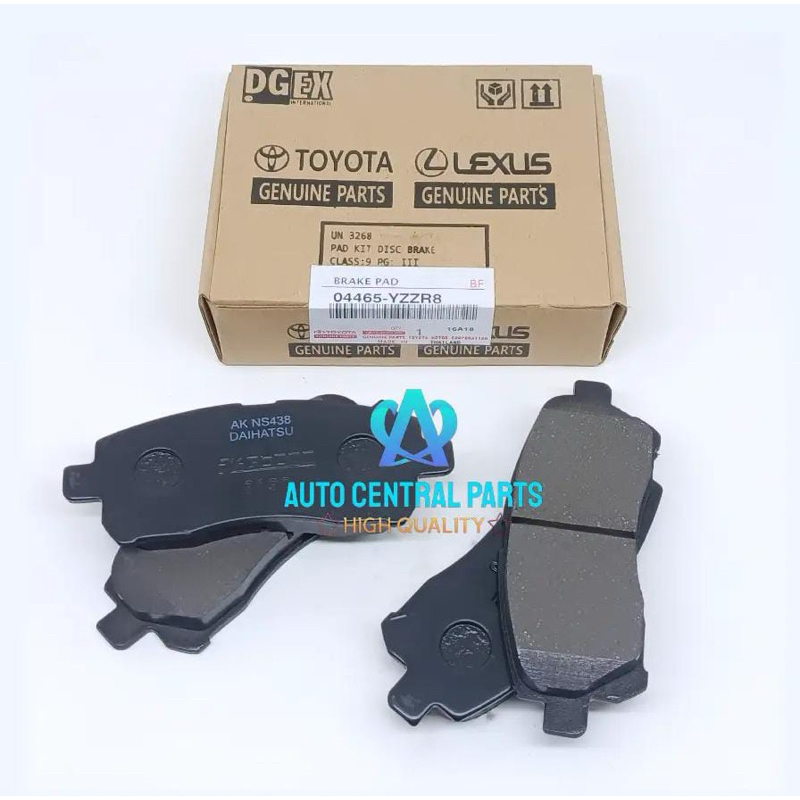 BRAKE PAD AVANZA RUSH AKEBONO 04465-YZZR8 KUALITAS THAILAND
