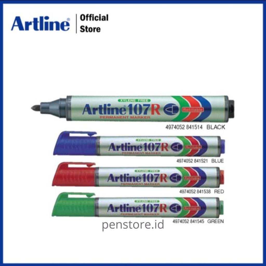 

Spidol Permanent Artline EK-107R / Sepidol Marker Waterproof