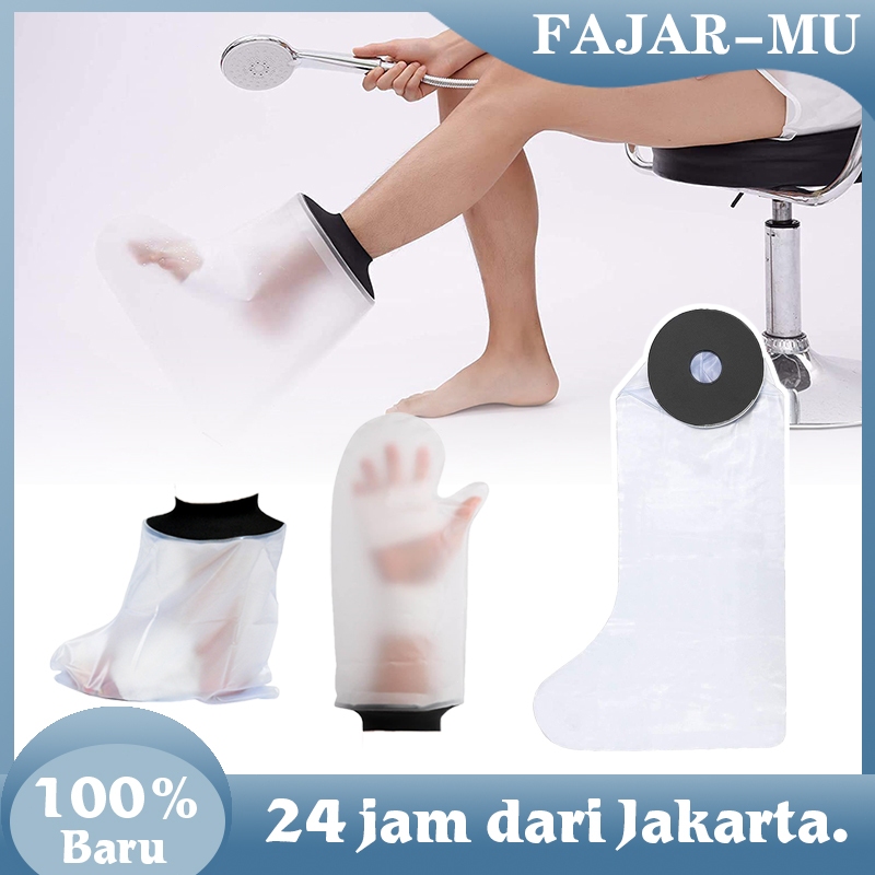 Penutup Luka Anti Air Cover Pelindung Gips Tangan Kaki Lutut Dewasa Anti Air Reusable