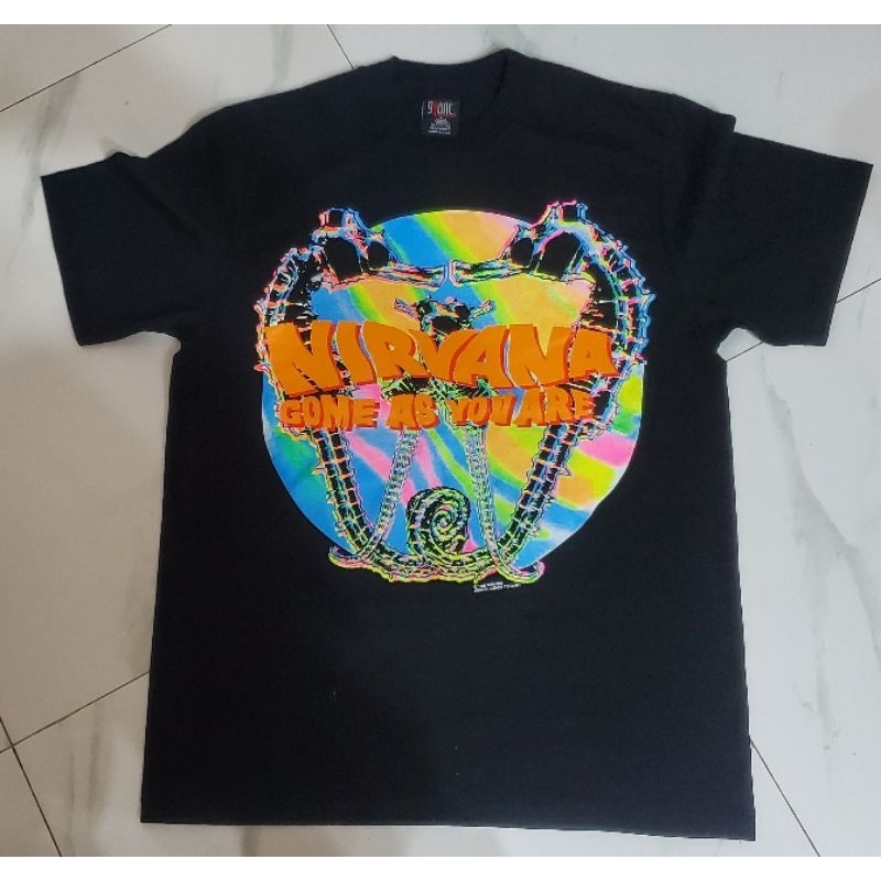 kaos band musik nirvana come as you are giant anvil