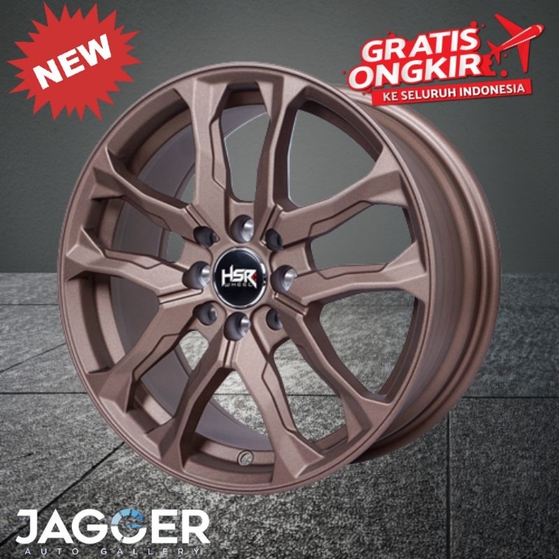 Velg hsr wangon ring 16 h8x100/114,3 warna bronze