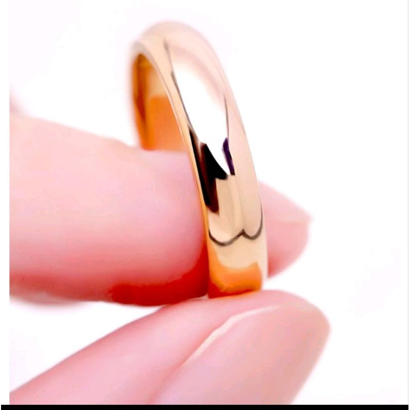 cincin titanium setanlis murni  asli original