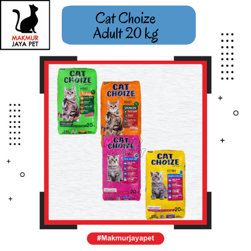 Cat Choize Karungan 20kg / Makanan Kucing Karungan