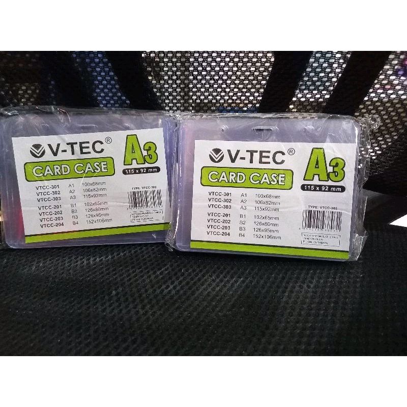 

Mika Id Card / Mika Glue Card / Card Case V tec ukuran A3 (115x92 mm) per pak