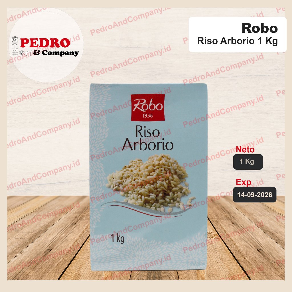 

Robo riso arborio sottovuoto 1 kg beras italy untuk risotto nasi beras