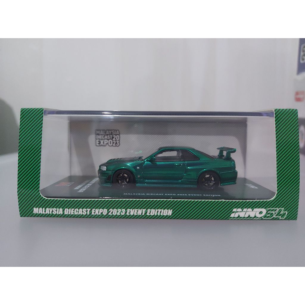 Inno64 Skyline R34 Malaysia Diecast Expo 2023 Chase