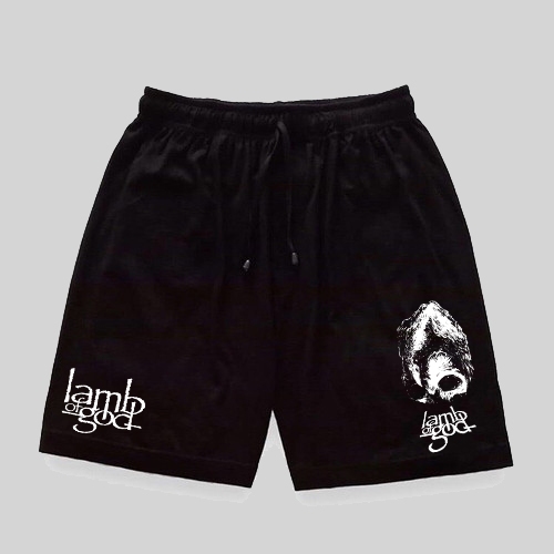 CELANA PENDEK UNISEX - VERSI BAND METAL PUNK HARDCORE ALTERNATIVE ROCK - BOXER PANTS