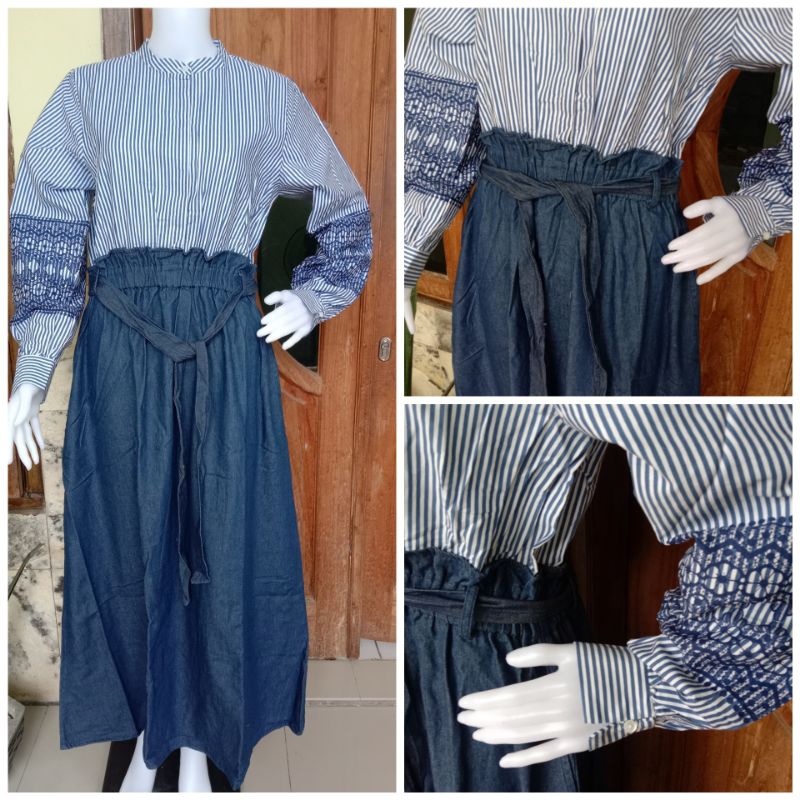 DRESS ZOYA SELENIA DENIM DRESS