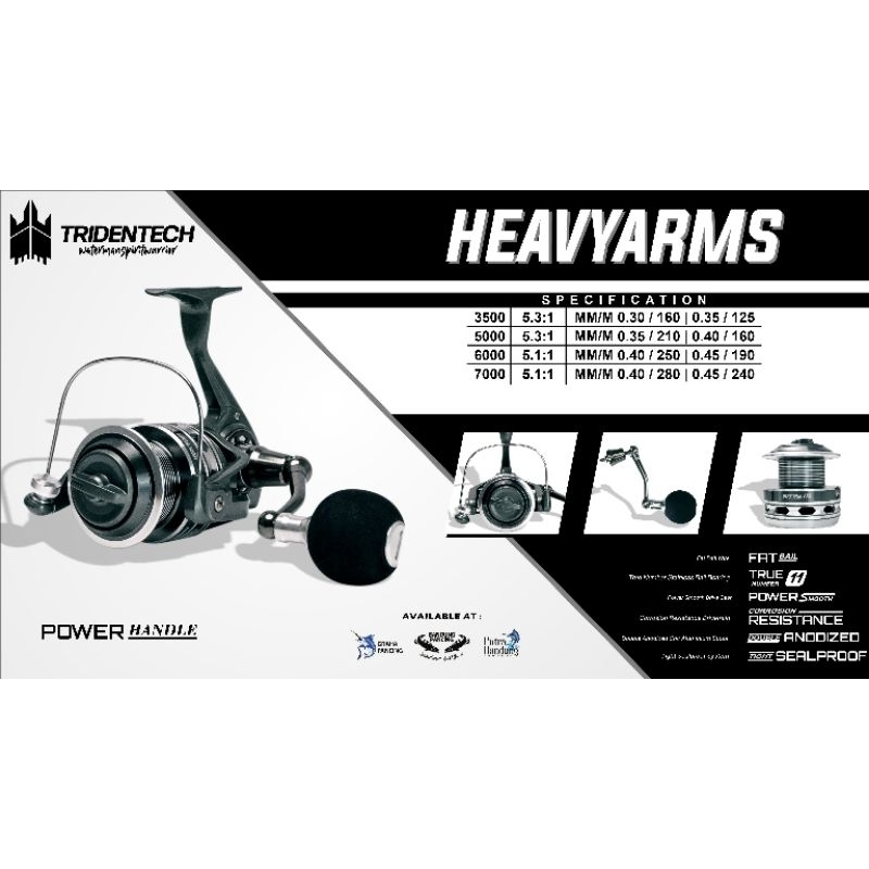 Tridentech heavy arms 6000