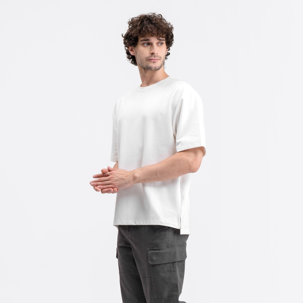 Livehaf - Boxy Ease Tee Natural