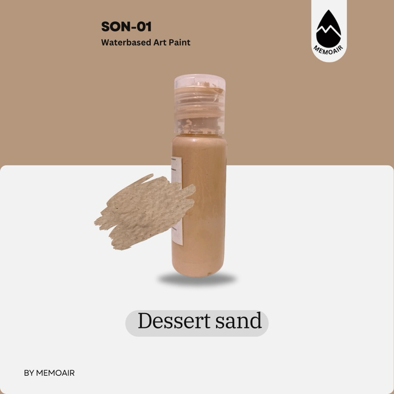 

Cat Lukis Waterbased color "Dessert Sand" by MemoAir