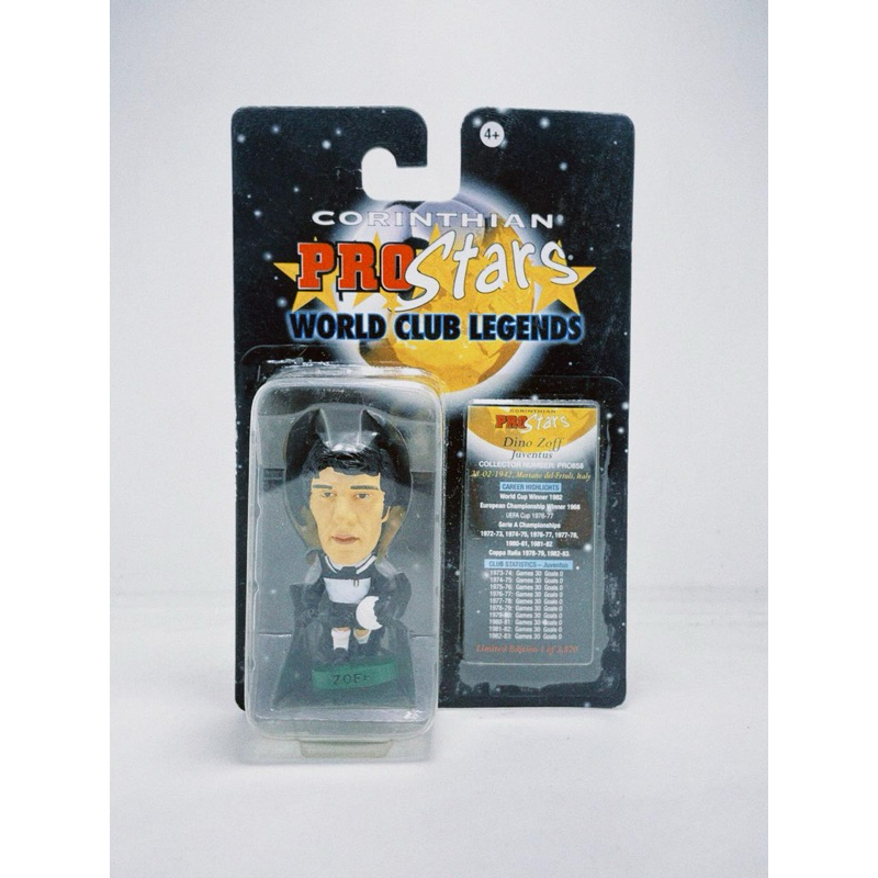 Action Figure Original Corinthian Prostars World Club Legends Dino Zoff Juventus
