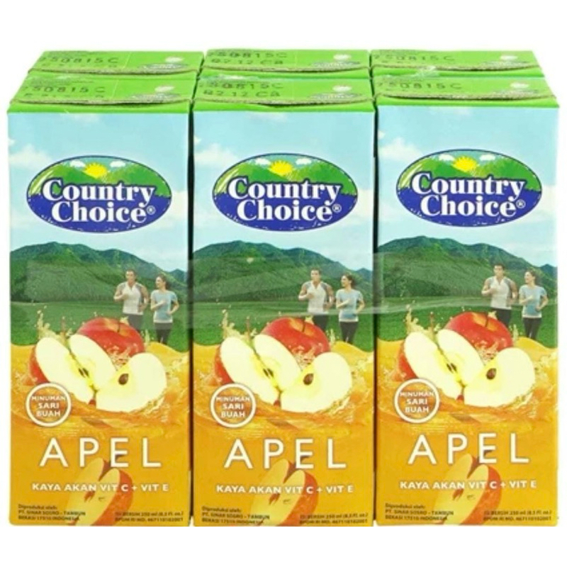 

Country Choice 250ml isi 24pcs