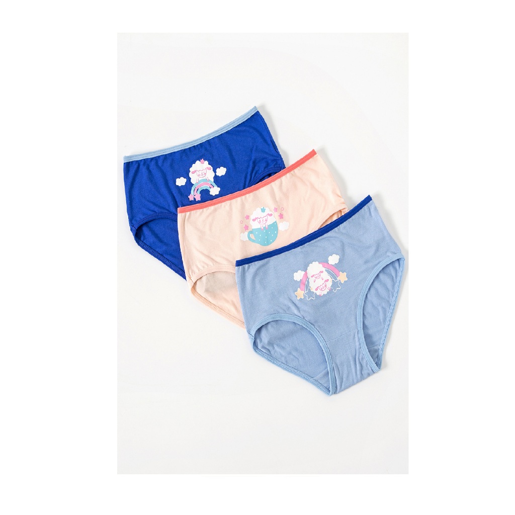 Young Curves Panty Kids Sky Sheep Modal C24-100170