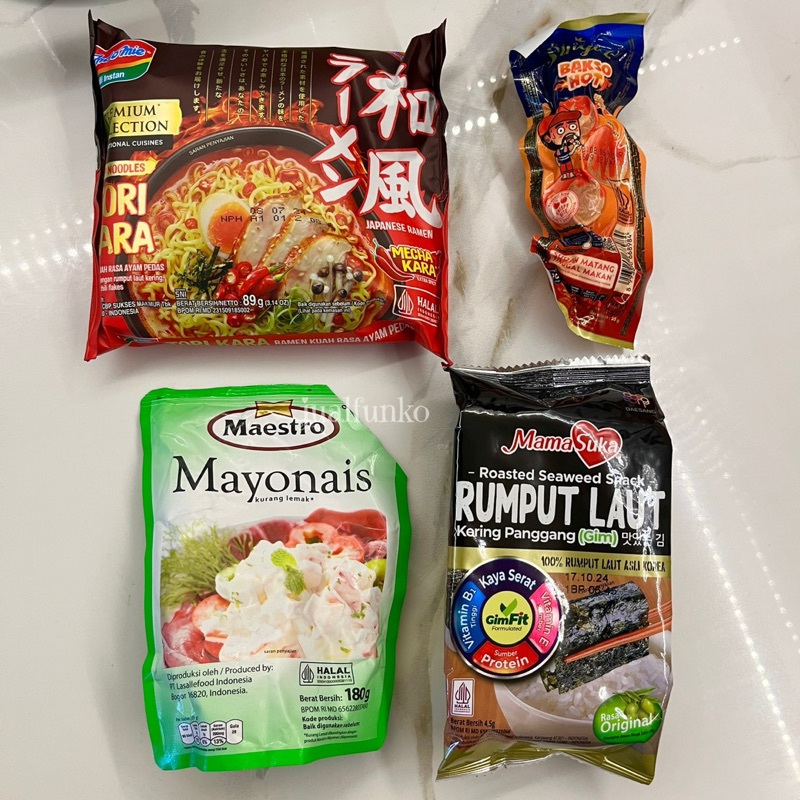 

Ramen Hack 4 Bahan Kanzler Baso Bakso Hot