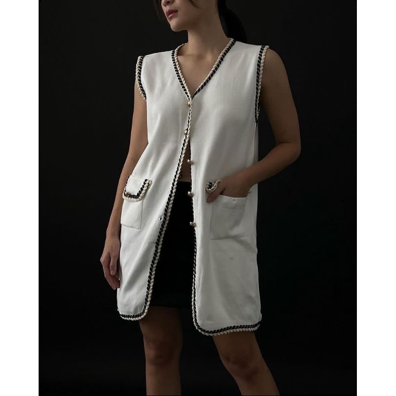 Brielle - Long Vest Import / Blazer / Cardi / Outer