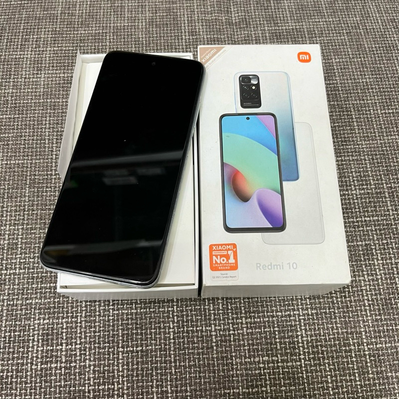 Xiaomi Redmi 10 6/128gb Fullset Second Garansi Resmi