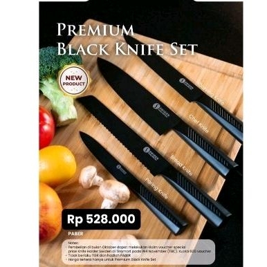 swiden knife set ready stock pisau promo