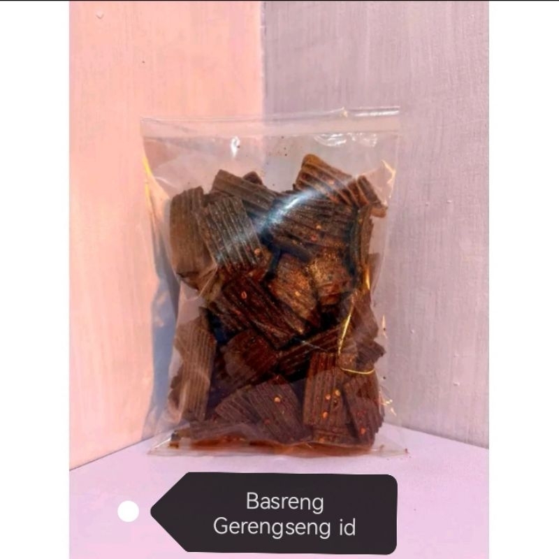 

kerupuk jengkol renyah pedas daun jeruk 1kg