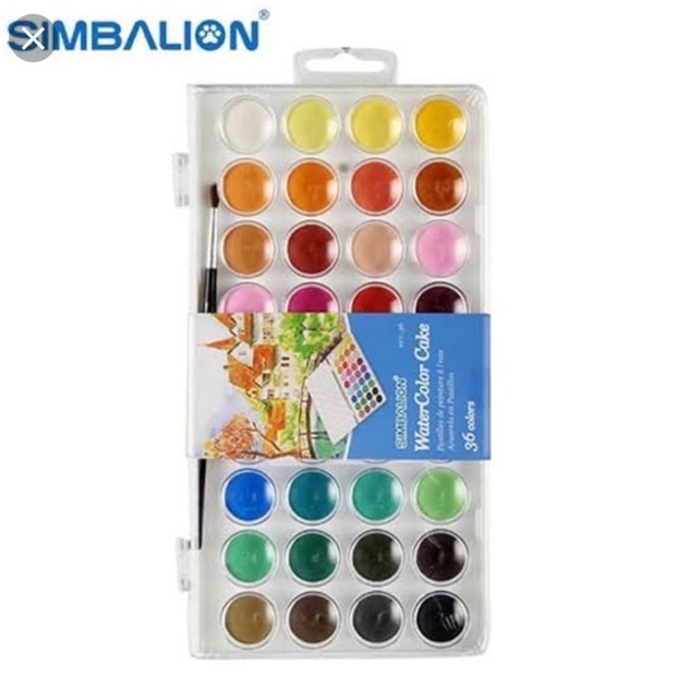 

Terbaru Simbalion water color cake 36 w cat air simbalion MND