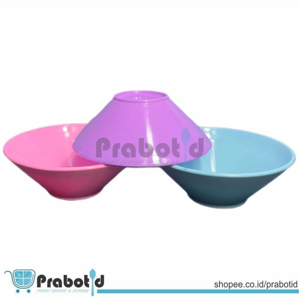 PRABOTID MANGKOK MAKAN MELAMIN 7 INCH / MANGKOK BAKSO MELAMIN  / MANGKOK MIE MELAMIN / MANGKOK SOTO 
