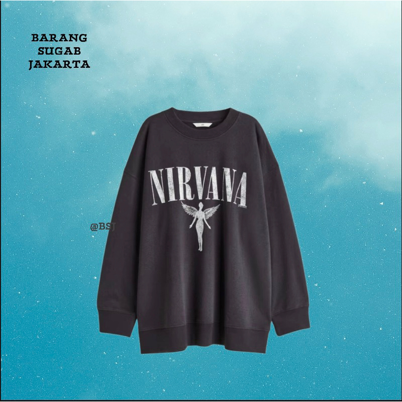 Crewneck H&M Nirvana