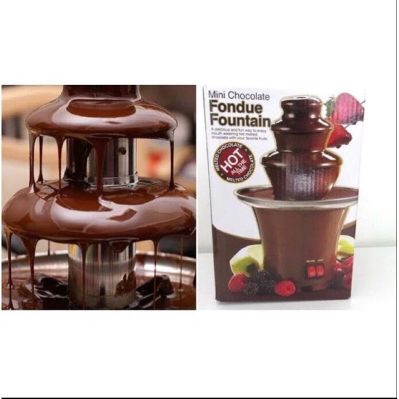 Chocolate Fondue Fountain / Mesin Air Mancur Coklat