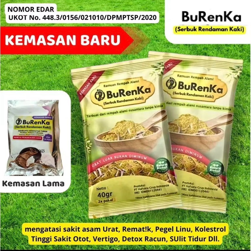 Burenka Rempah Kaki Serbuk Burenka Rendaman Kaki