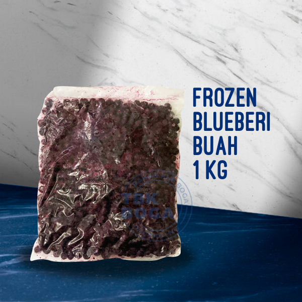 

Buah Blueberry Frozen ( 500 Gr, 1 Kg ) Blueberi Beku Beri Berry Bluebery