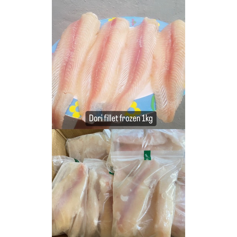 

Ikan Dori fillet frozen 1kg isi 4-5 fillet